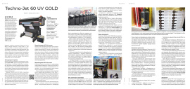 Обзор DTF УФ принтера Techno-Jet 60 UV GOLD